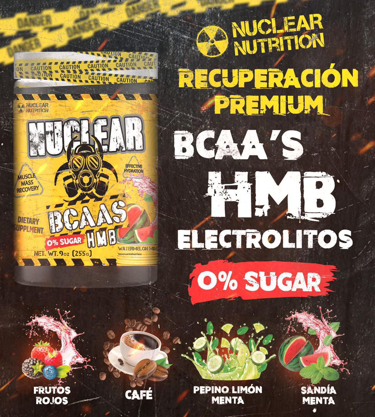 Nuclear Nutrition Nuclear Bcaas & Hmb 30 Servicios
