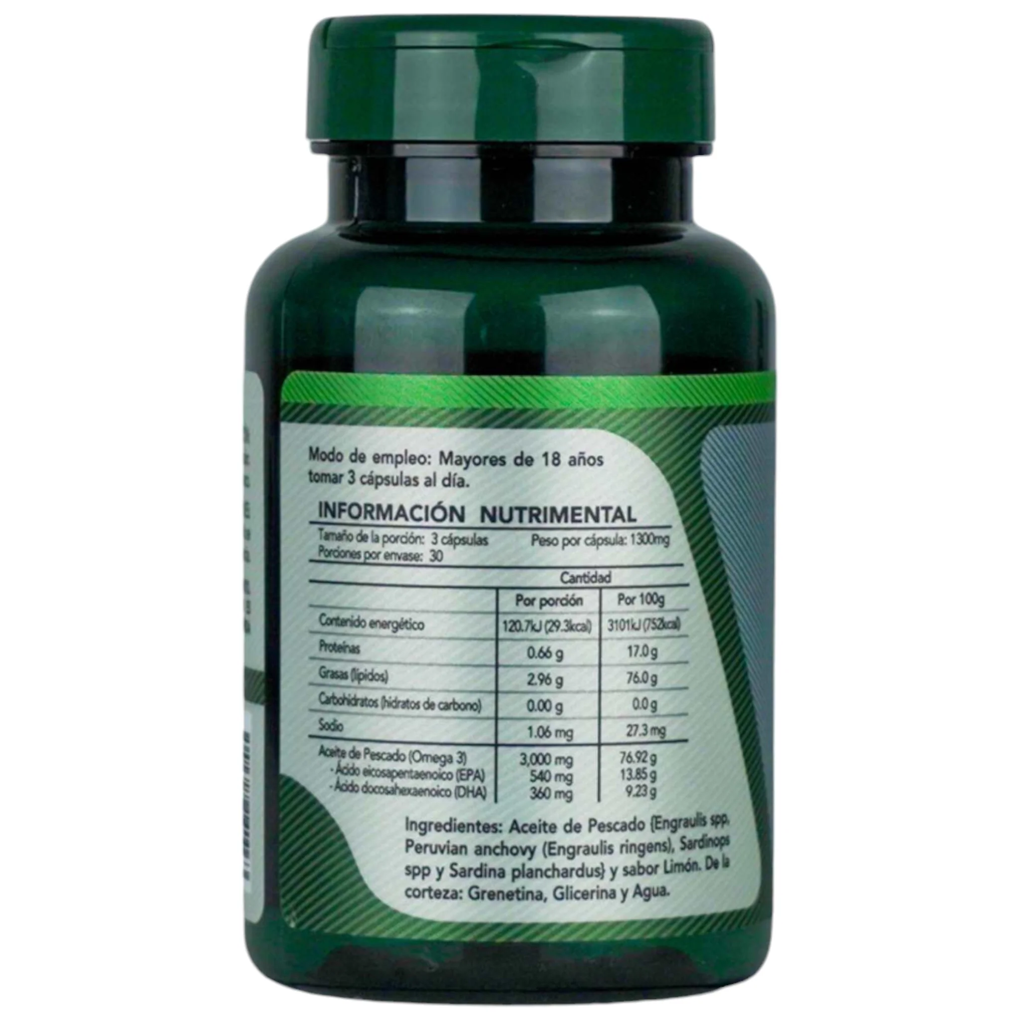 Herbalia Lab Omega 3 Silver 90 Capsulas