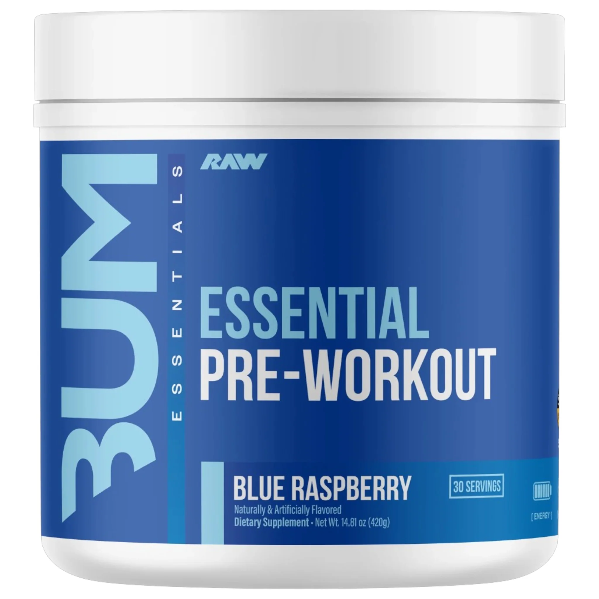 Raw Nutrition Bum Essential Pre-Workout 30 Servicios