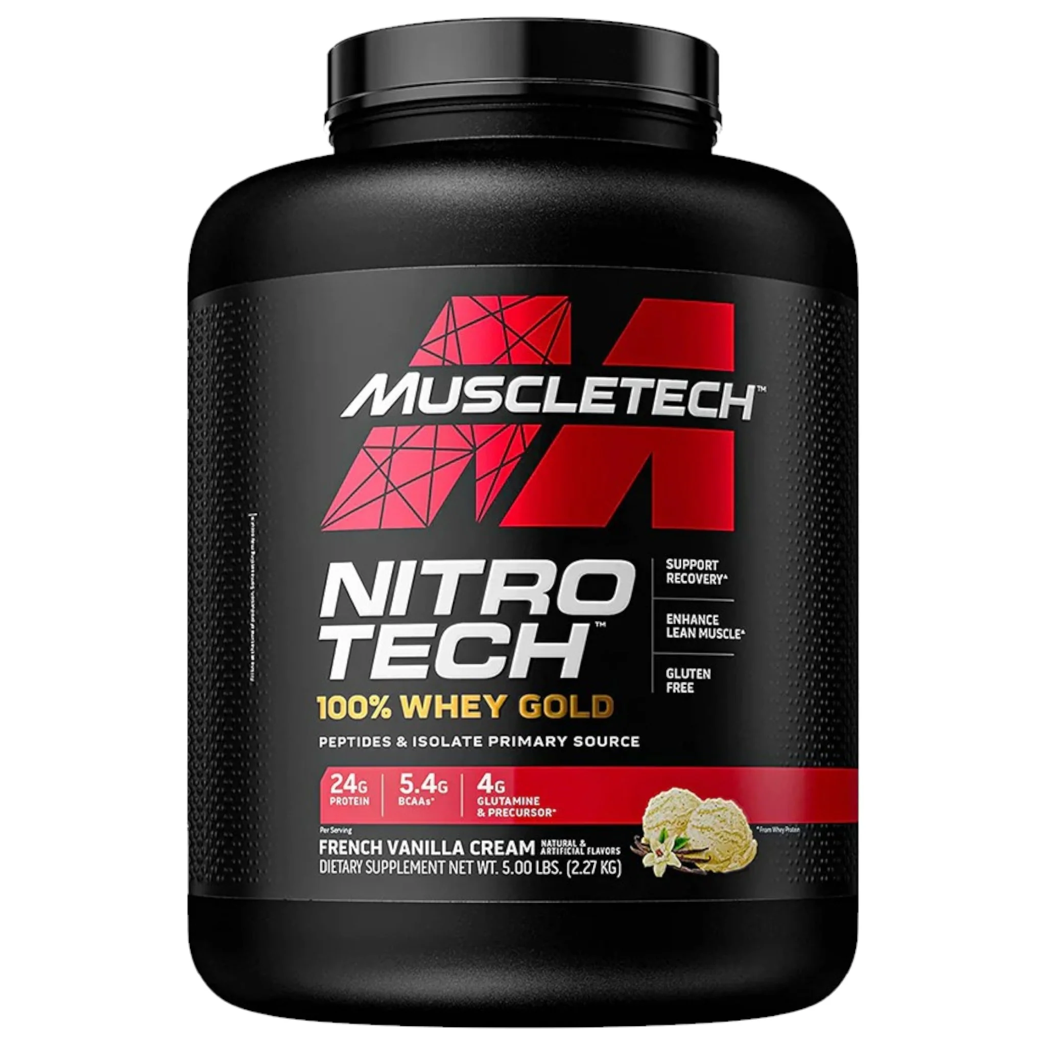 Muscletech Nitro Tech 100% Whey Gold 5 Lbs