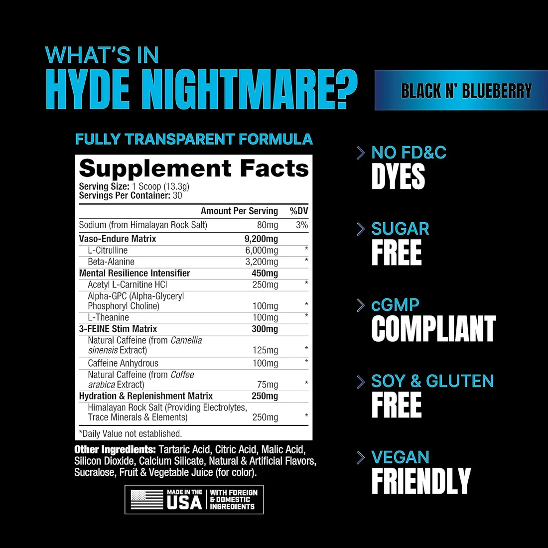 Prosupps Hyde Nightmare 30 Servicios