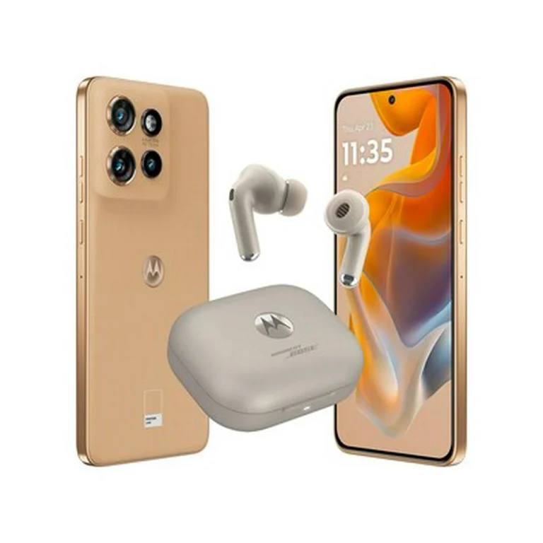Smartphone Celular Motorola Edge 50 Neo 5G + Audifonos Motobubs Bose Dual SIM 12GB RAM + 512GB de Almacenamiento Liberado Nuevo latte