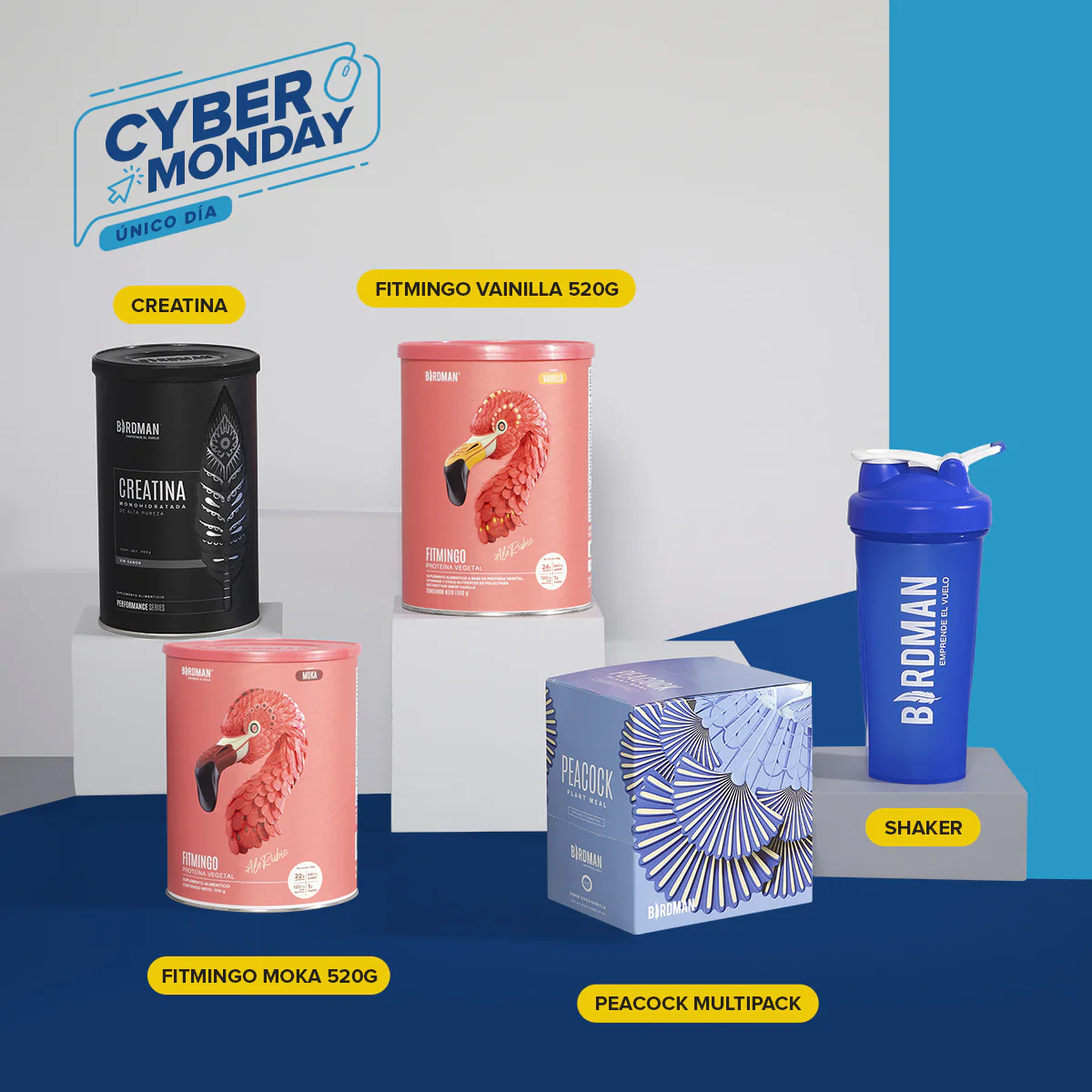 PINK PACK - Fitmingo + Peacock + Creatina Bundle