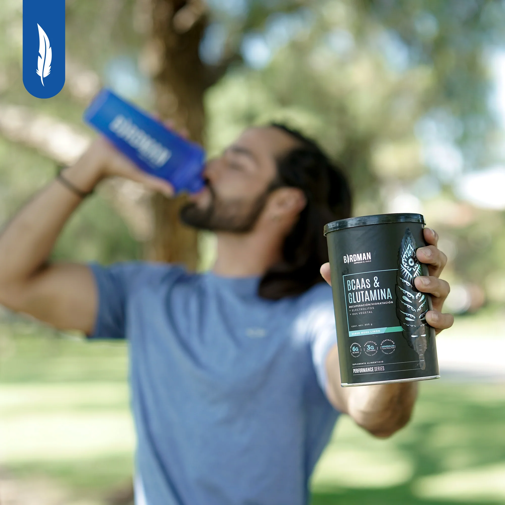 BCAAs & Glutamina Fresa 405 g