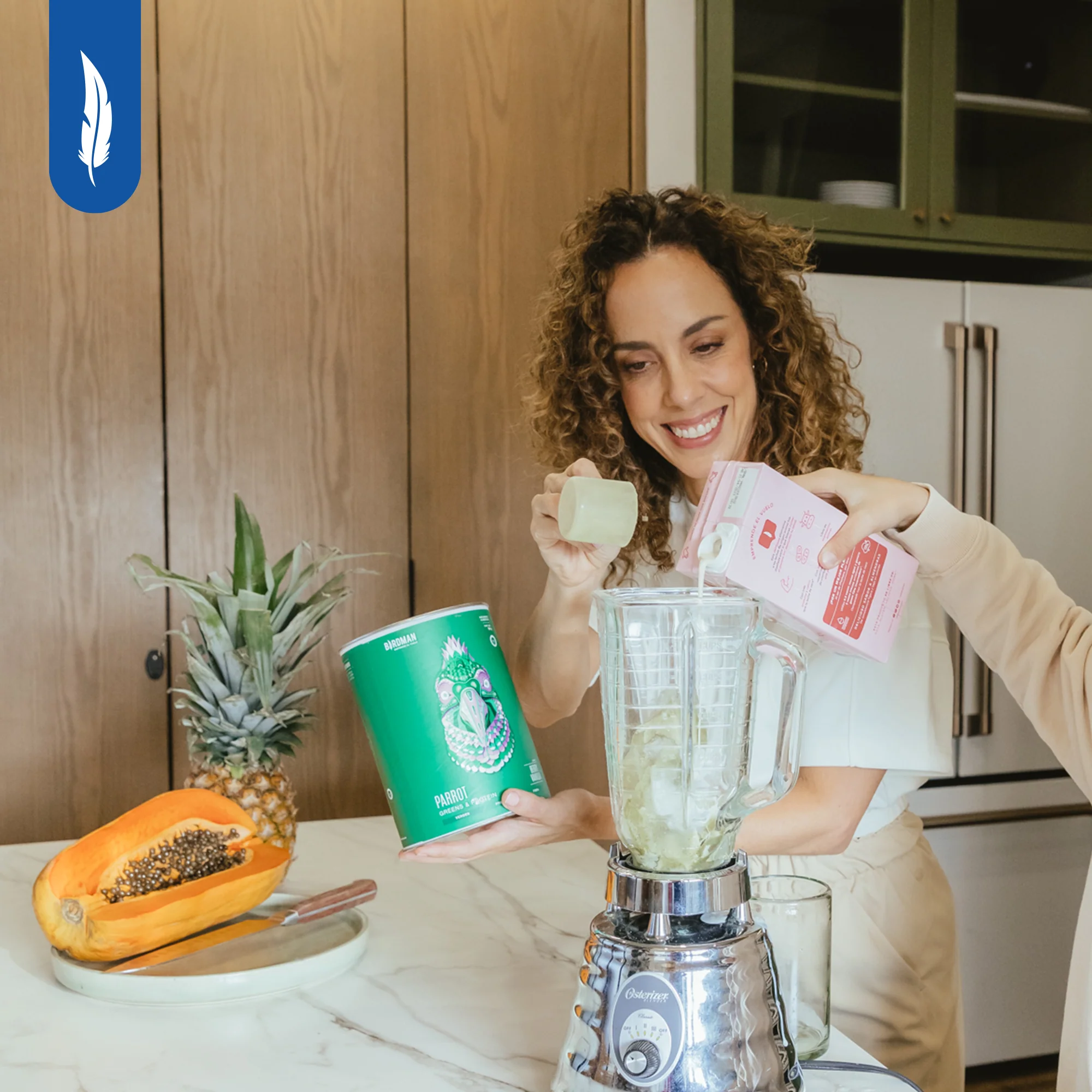 Parrot Greens & Protein Matcha 900 g - 30 Servicios