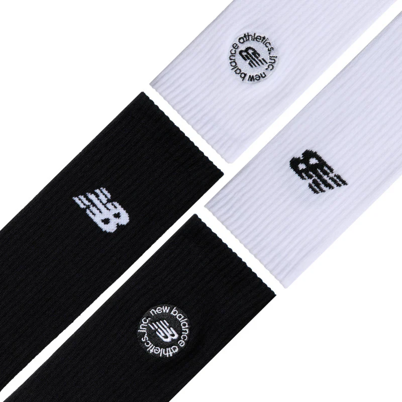 Unisex Circular Logo Crew Socks 2 Pack