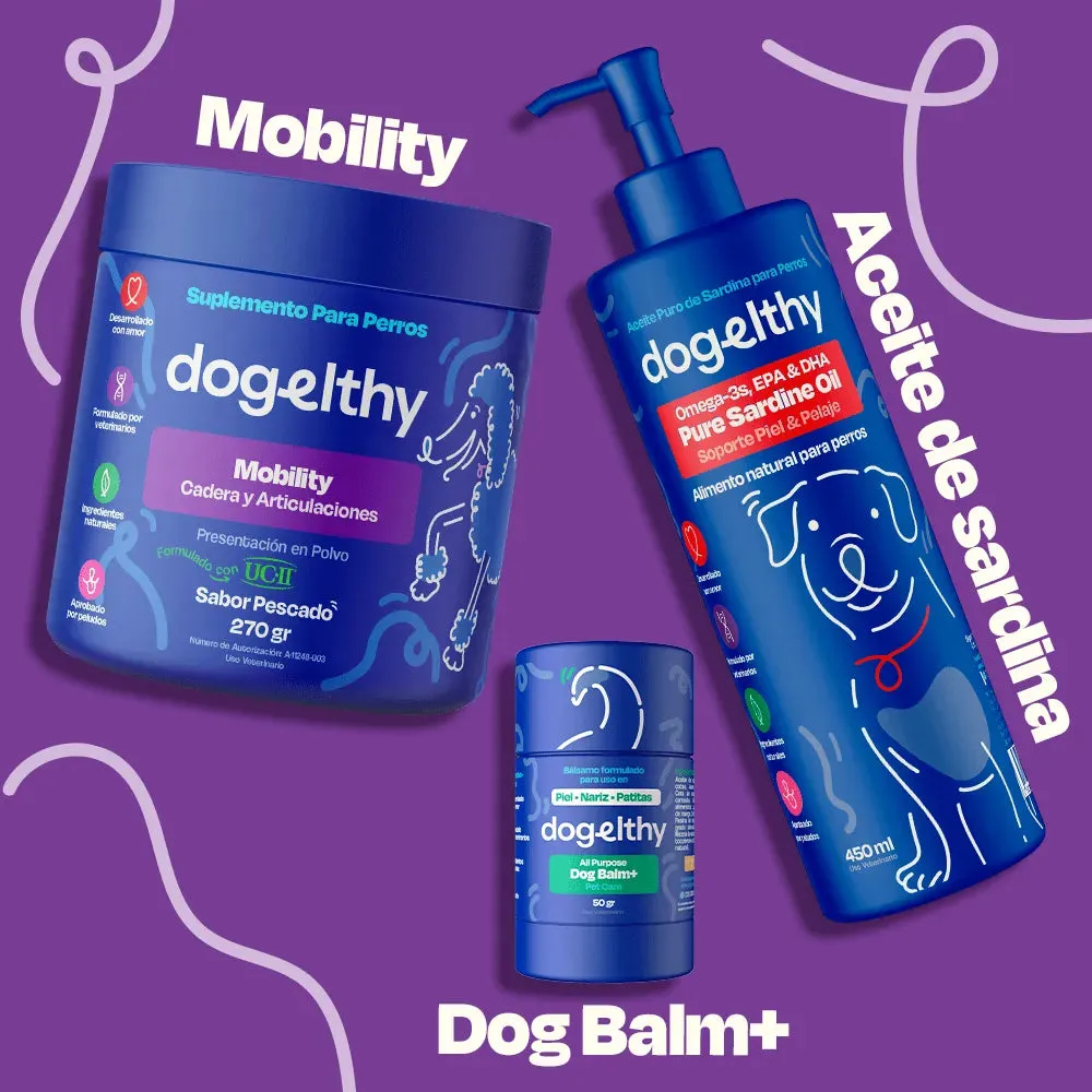 Kit para Articulaciones con Aceite de Sardina para Perros - Joint Support Kit