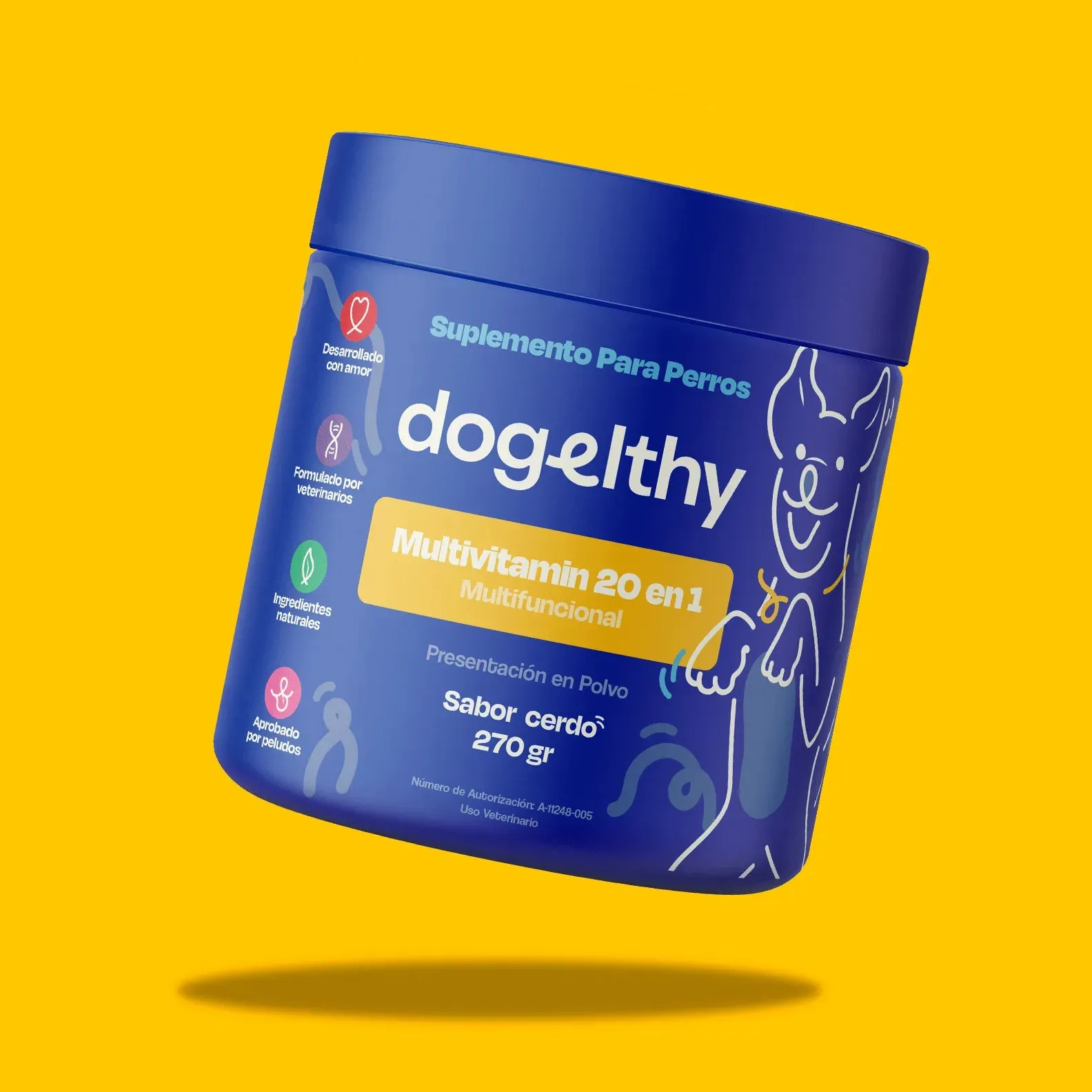 Multivitaminico para Perro - Multivitamin 20 en 1