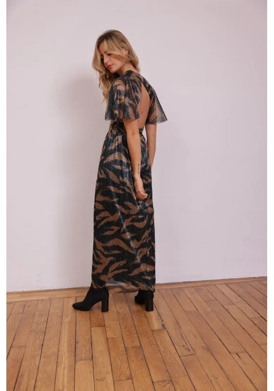 VESTIDO GLORIA LUREX KENYA