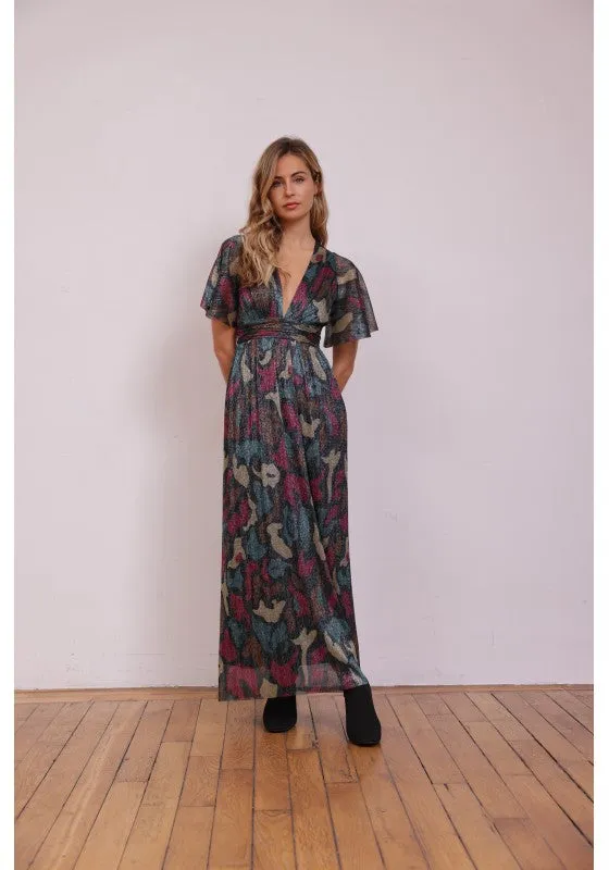 VESTIDO GLORIA LUREX OSLO