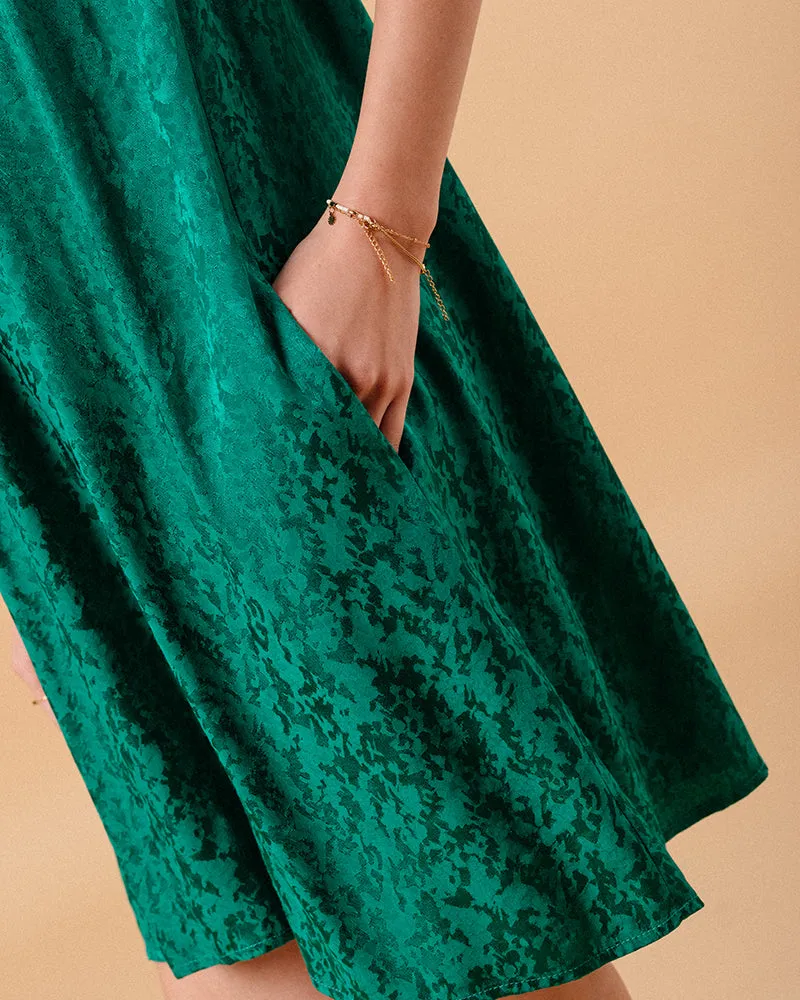 VESTIDO CORTO MURIEL VERDE
