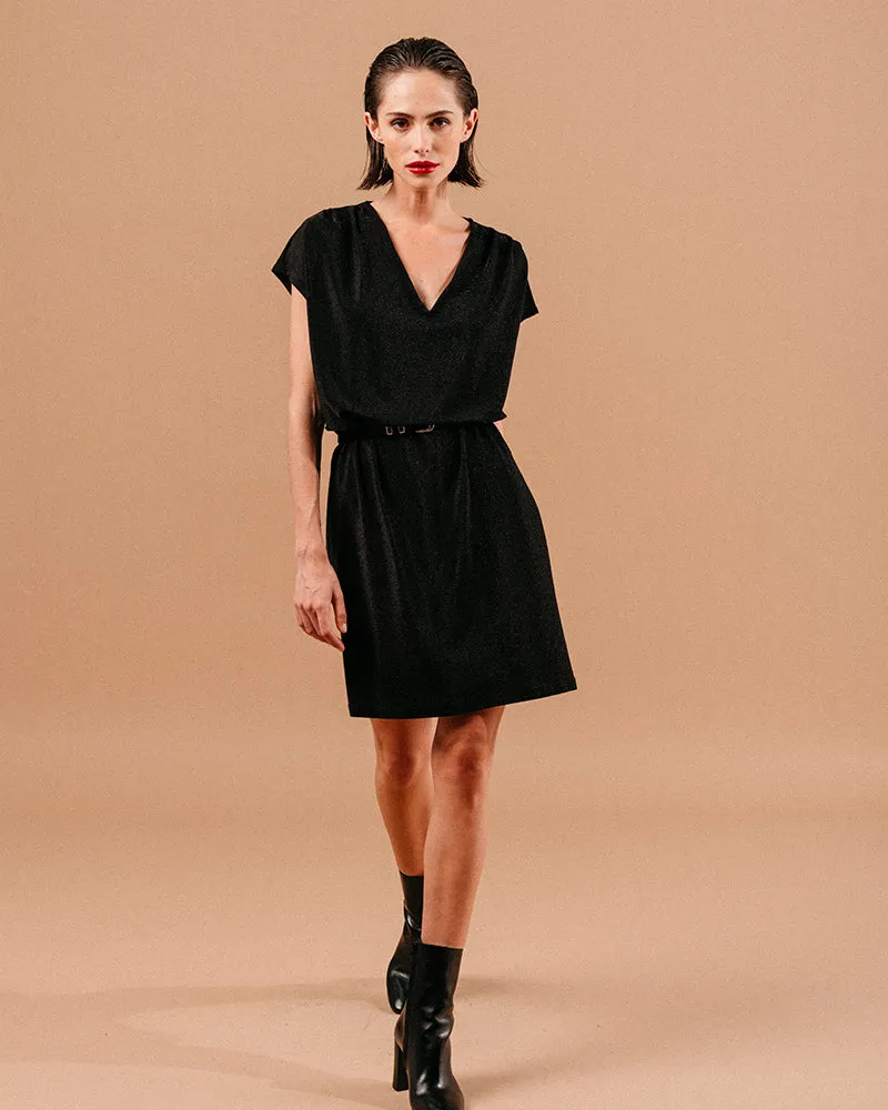 VESTIDO CORTO LYDIE NEGRO