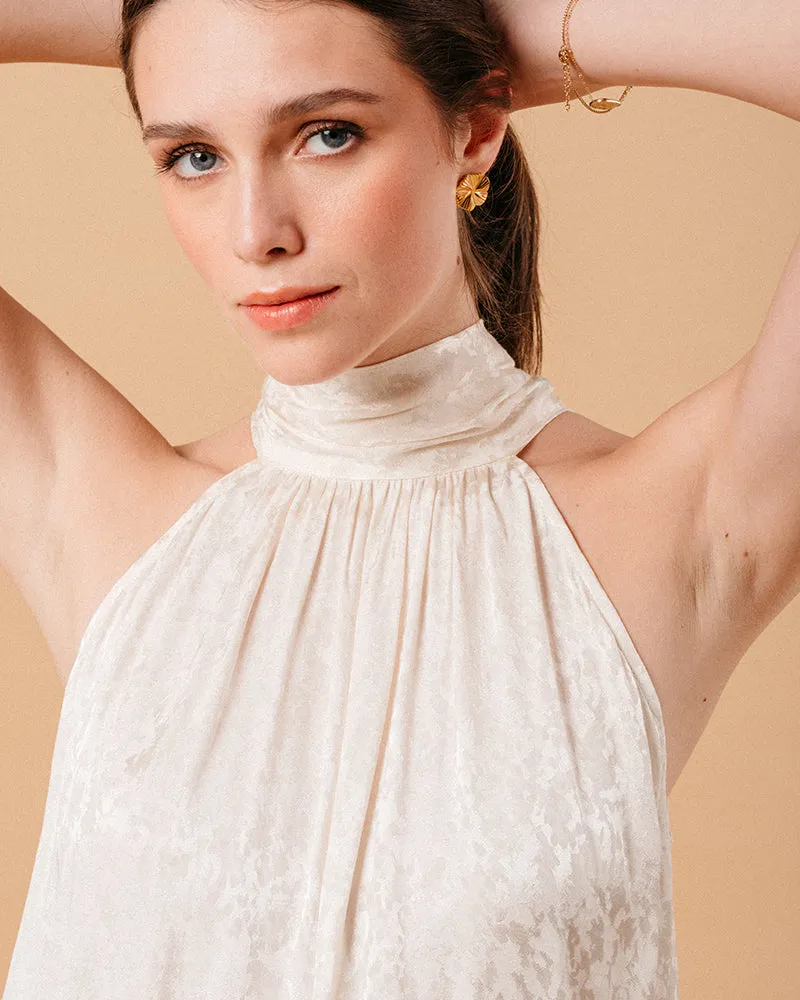 VESTIDO CORTO MURIEL BLANCO