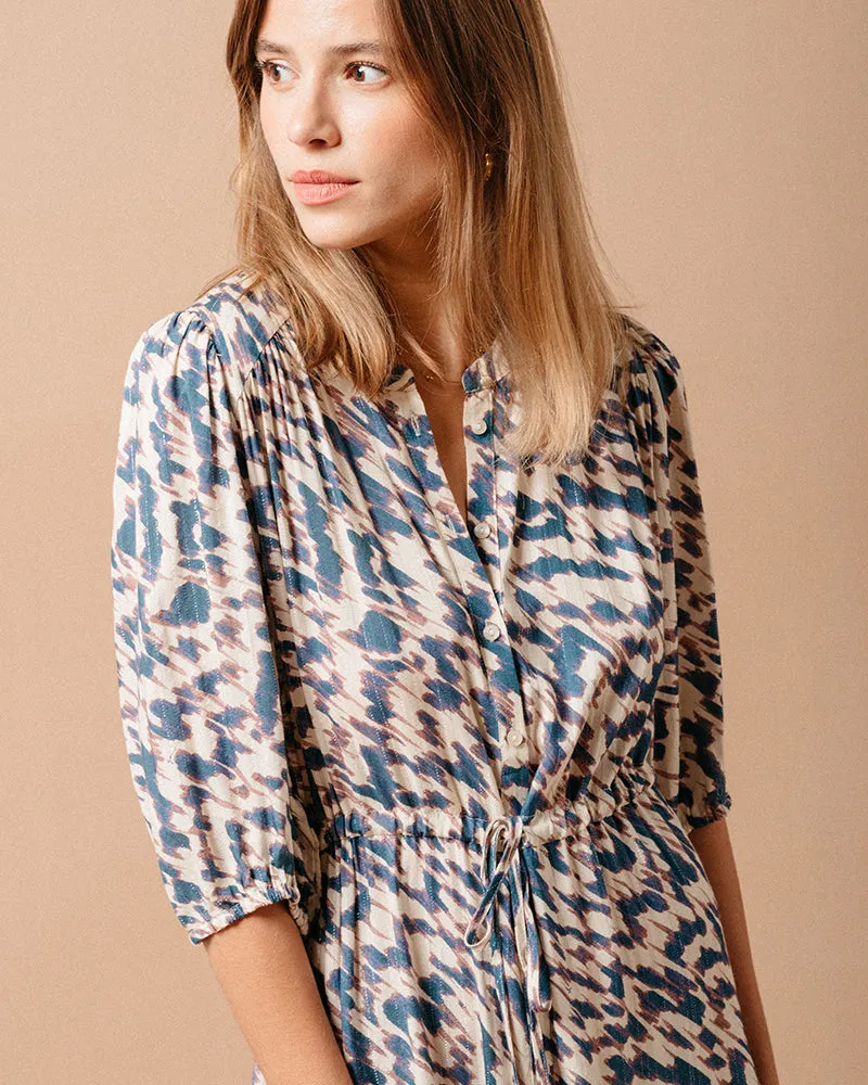 VESTIDO CORTO MARANT AZUL
