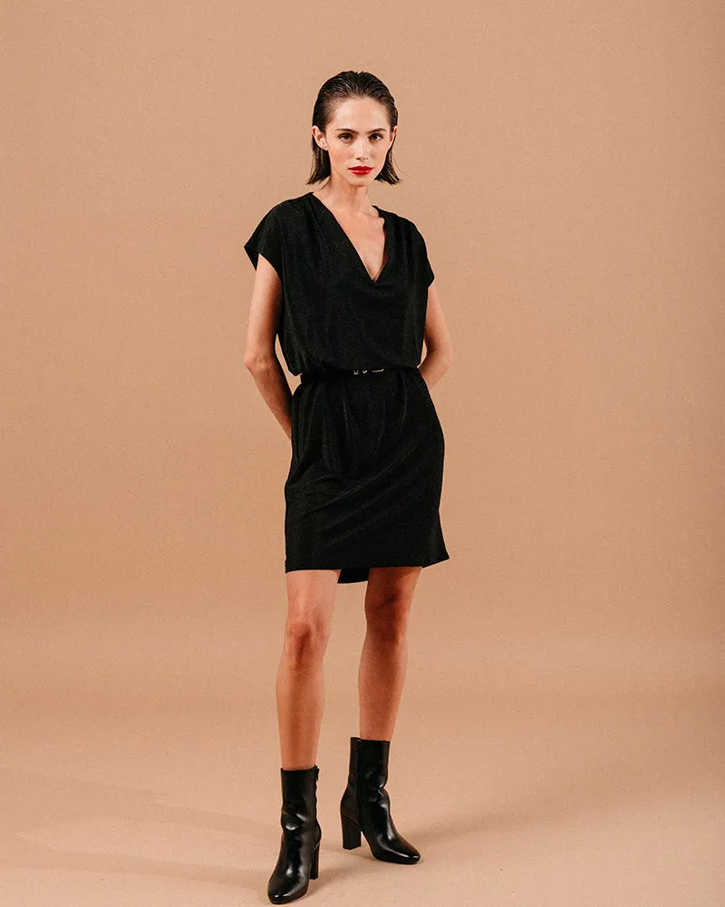 VESTIDO CORTO LYDIE NEGRO