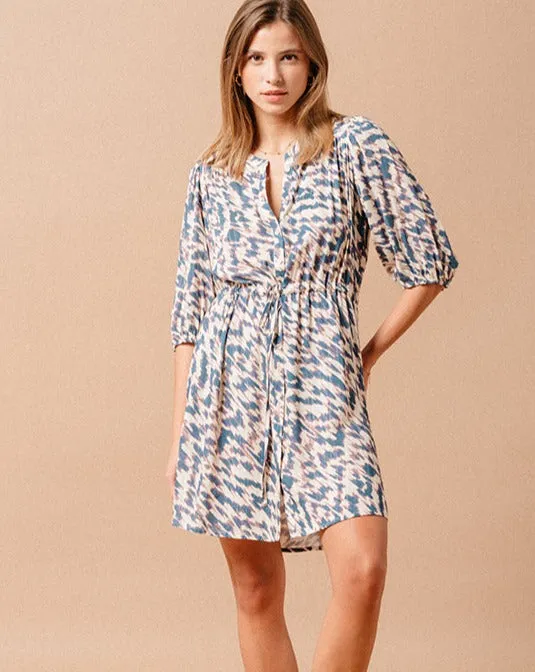 VESTIDO CORTO MARANT AZUL