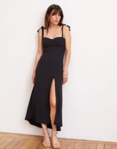 VESTIDO MIDI KELLY NEGRO - XCH o G