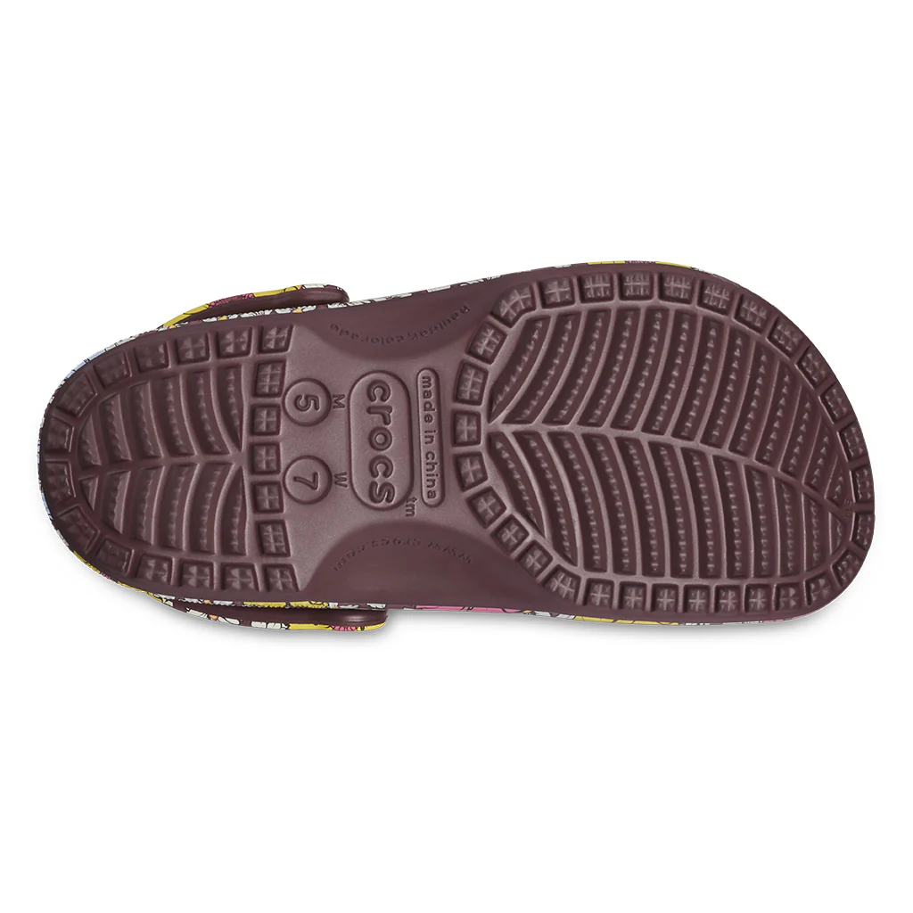 Classic Retro Floral Clog