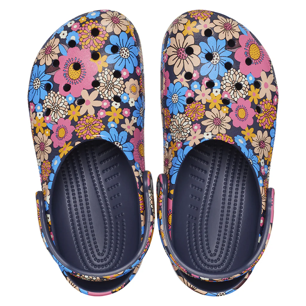 Classic Retro Floral Clog