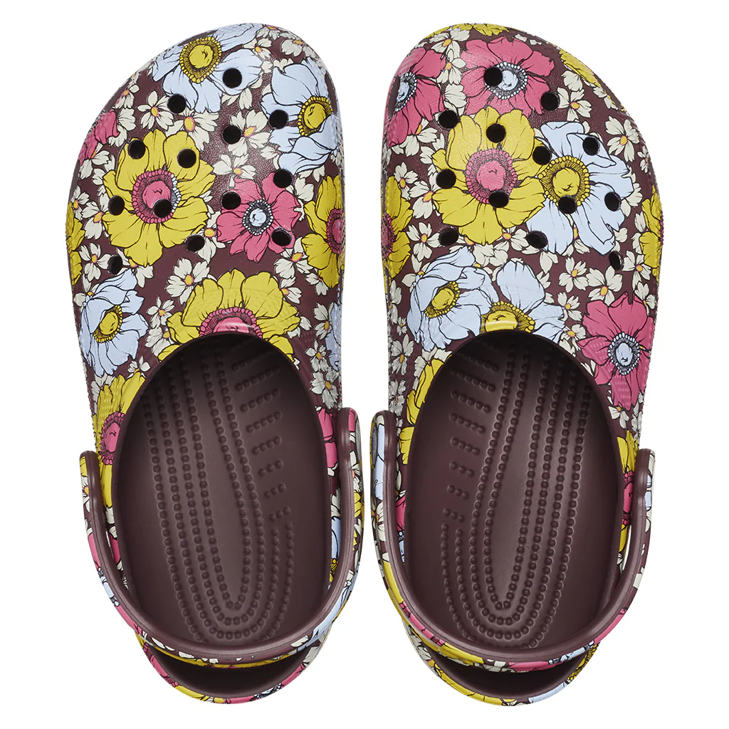 Classic Retro Floral Clog