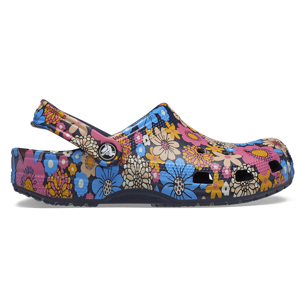 Classic Retro Floral Clog