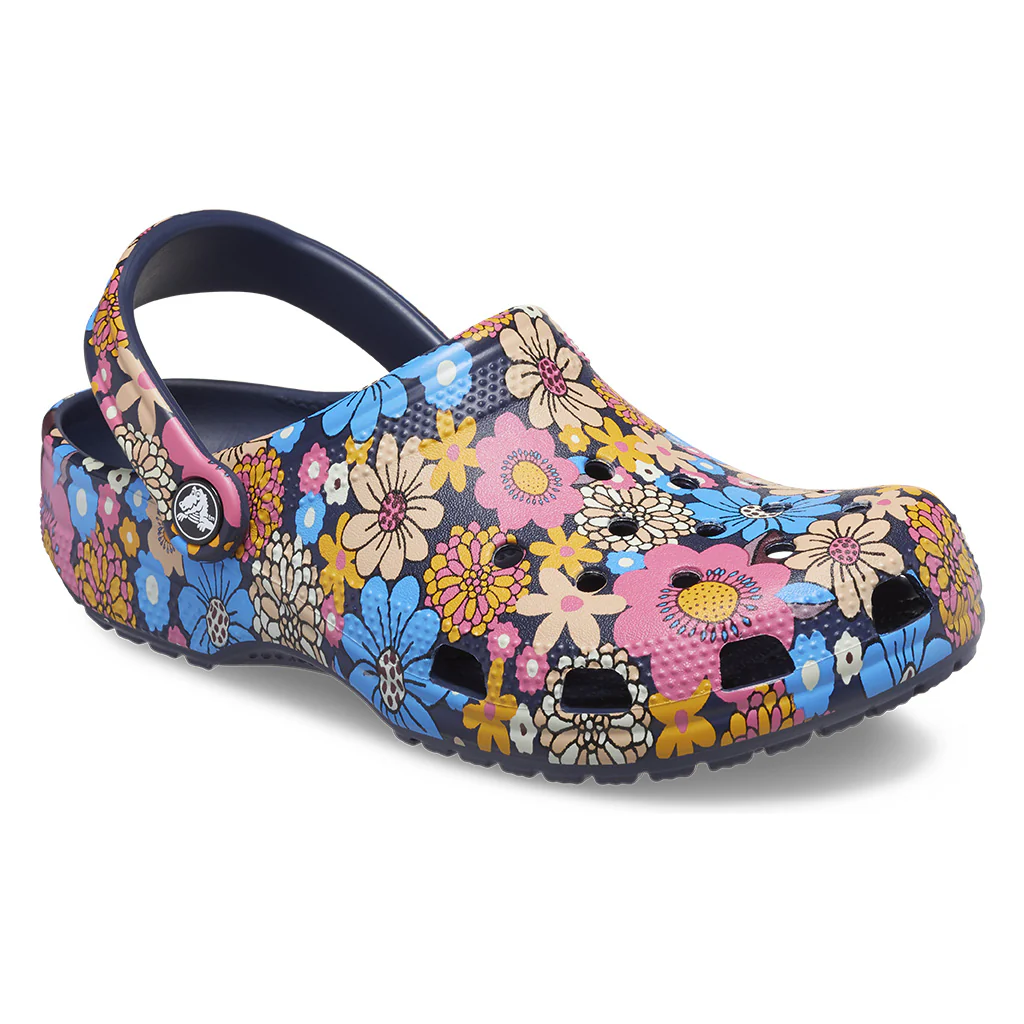 Classic Retro Floral Clog