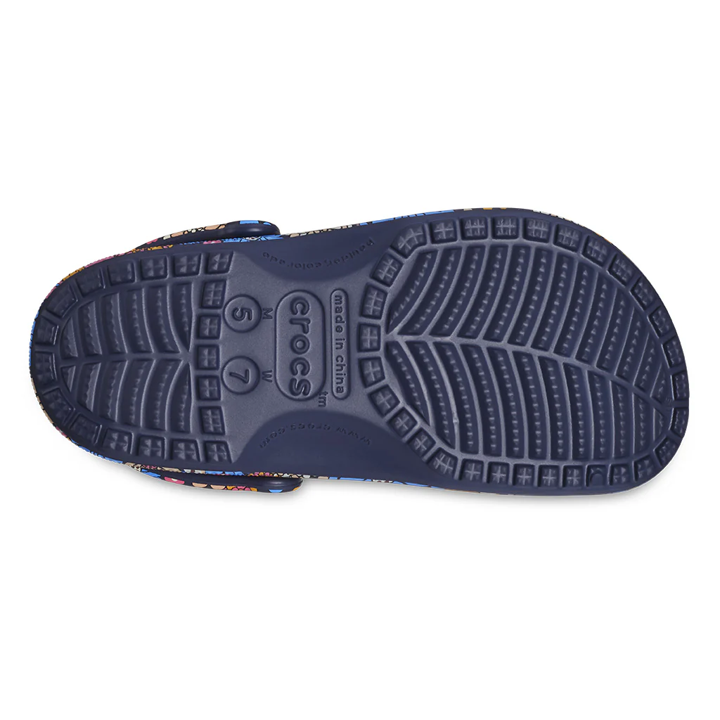 Classic Retro Floral Clog