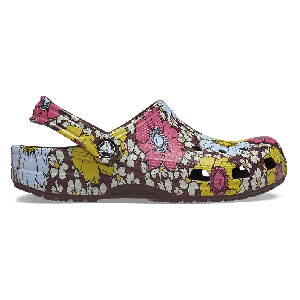 Classic Retro Floral Clog