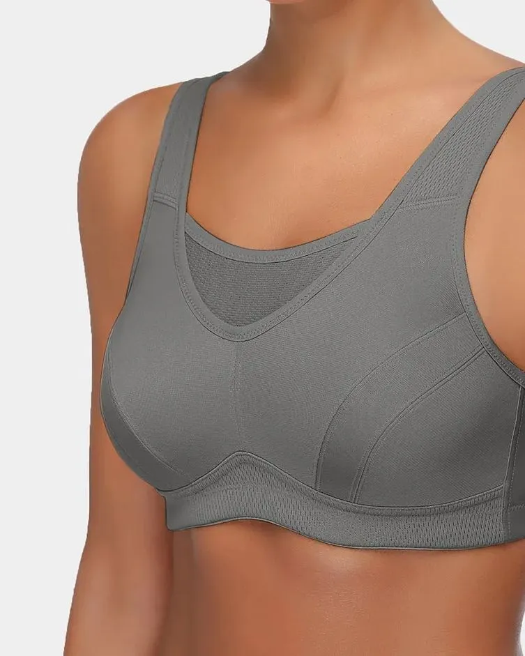 Sujetador deportivo transpirable Solid Absorb