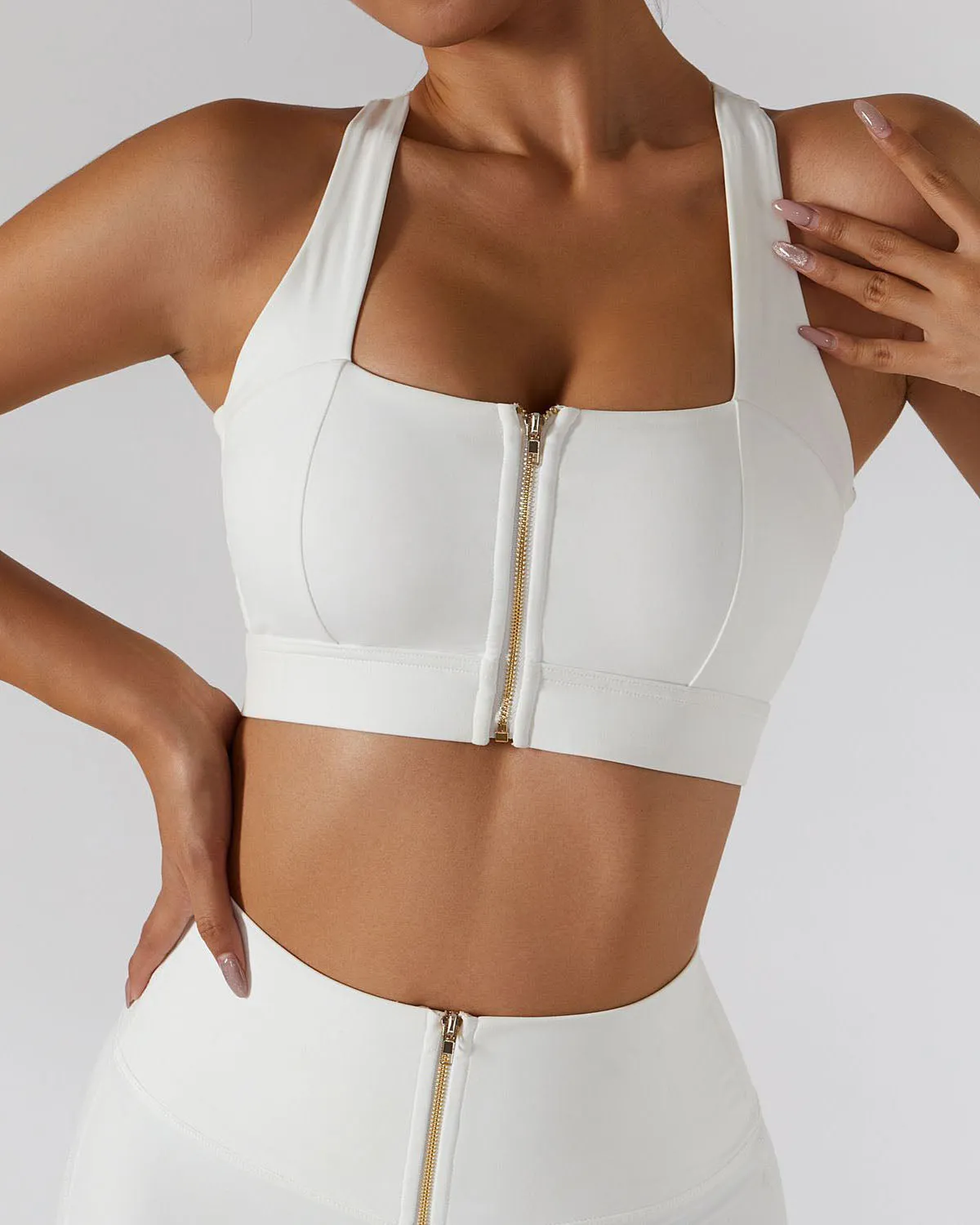 Chaleco de yoga con espalda hermosa a prueba de golpes Push Up Sujetador de fitness de alta resistencia