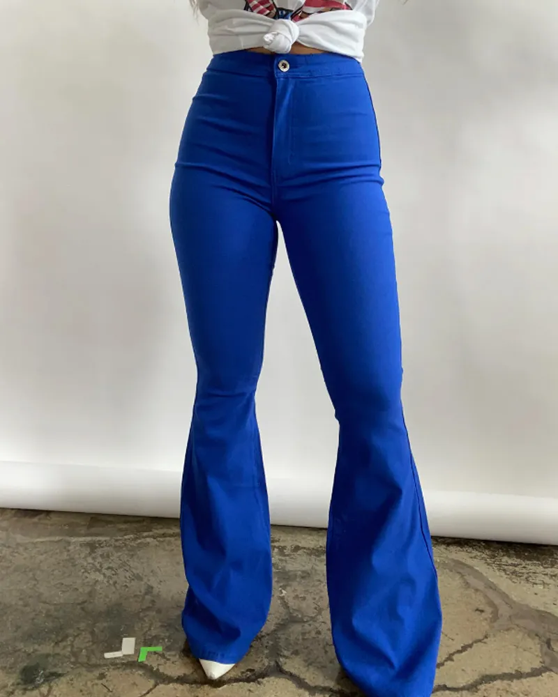 Christmas Themed Skinny Flared Jeans (Pre-Sale)