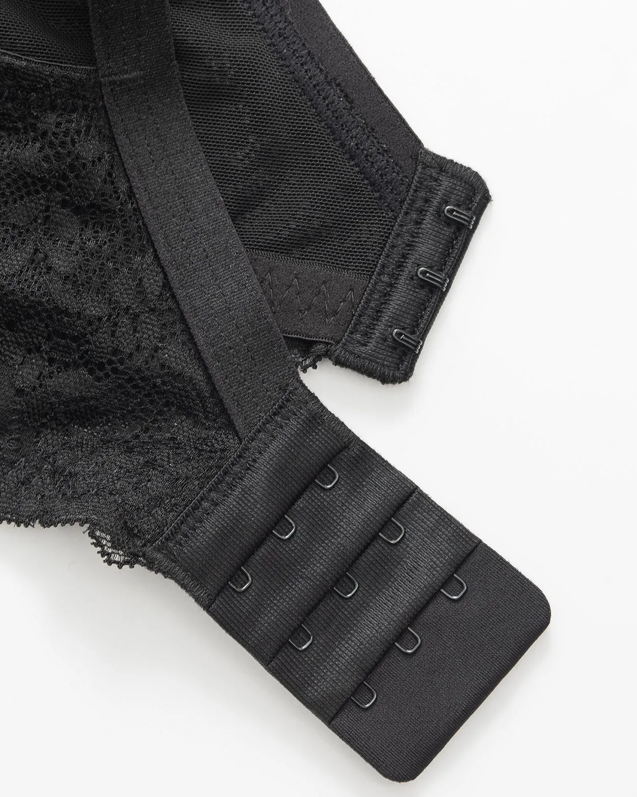 Sujetador push up de encaje con aros y cobertura total de talla grande