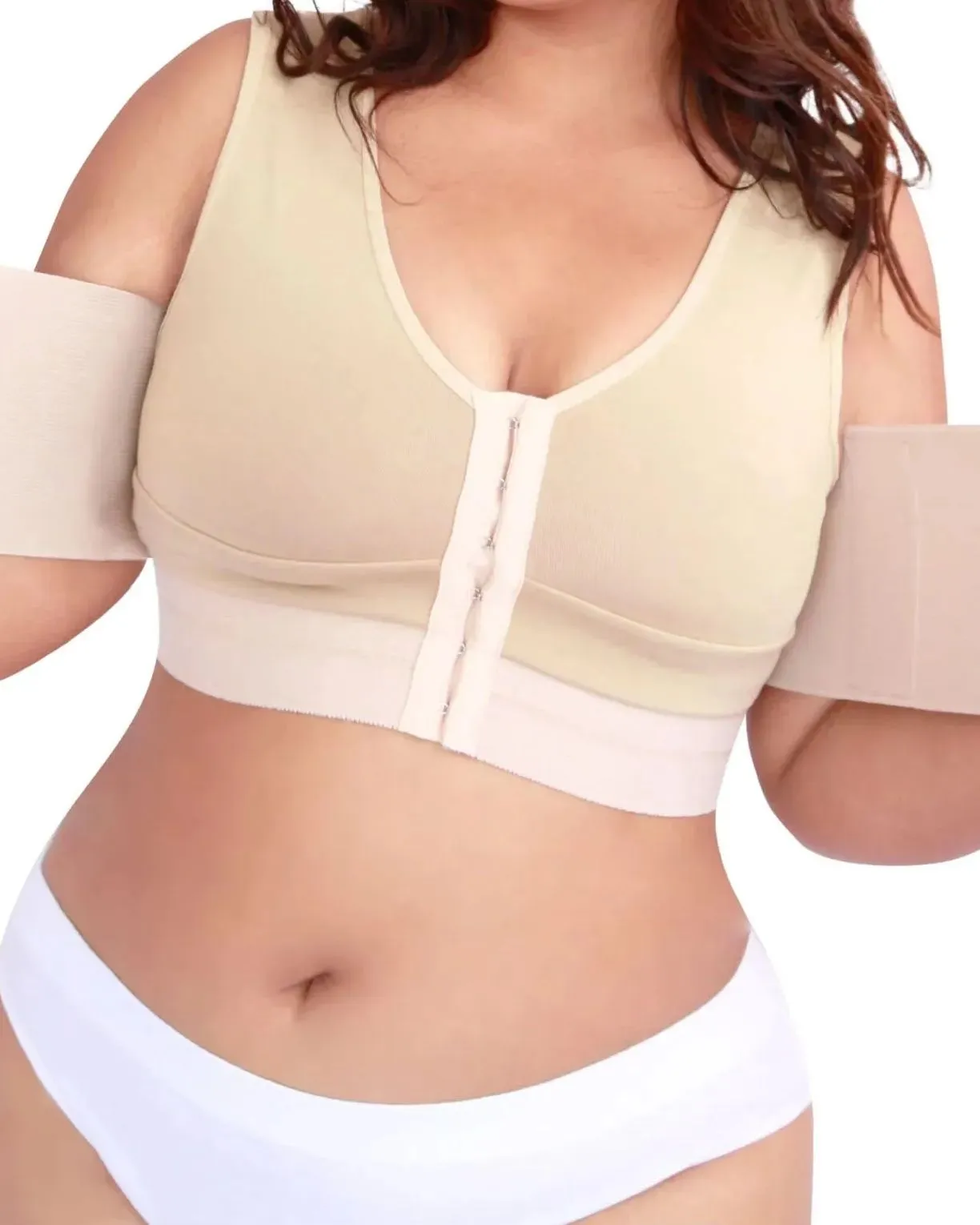 Womens' Front Closure Post-Surgery Posture Corrector Bra