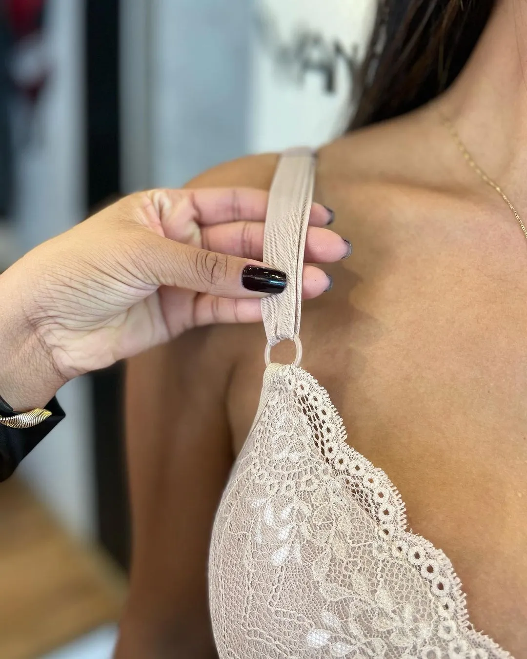 Lace Wireless Bra, Full-Coverage Wirefree Bra, Convertible Bra for Everyday Wear