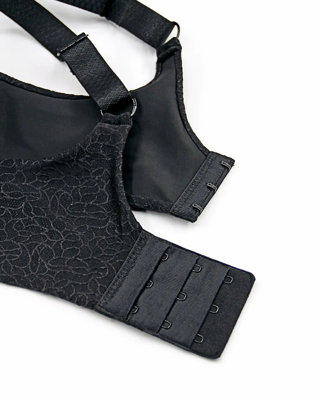 Sujetador de talla grande con aros de cobertura total sin costuras