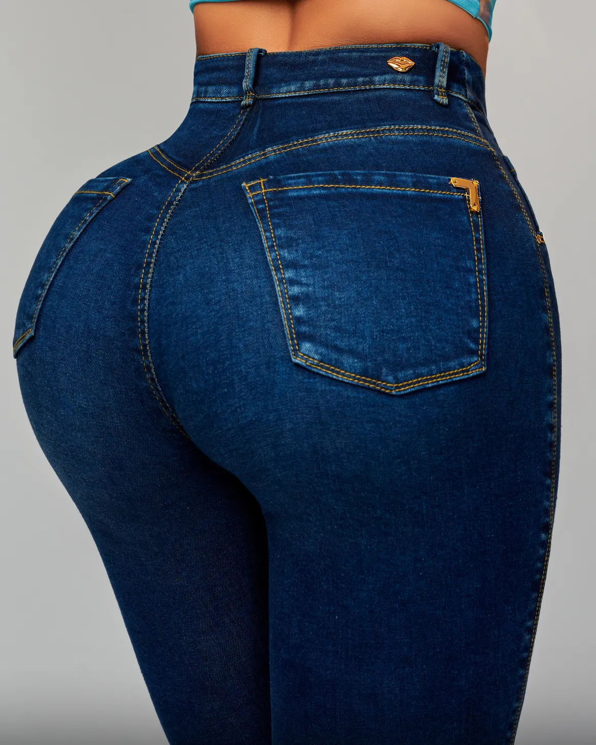 Push Up Jeans Glamour Glow