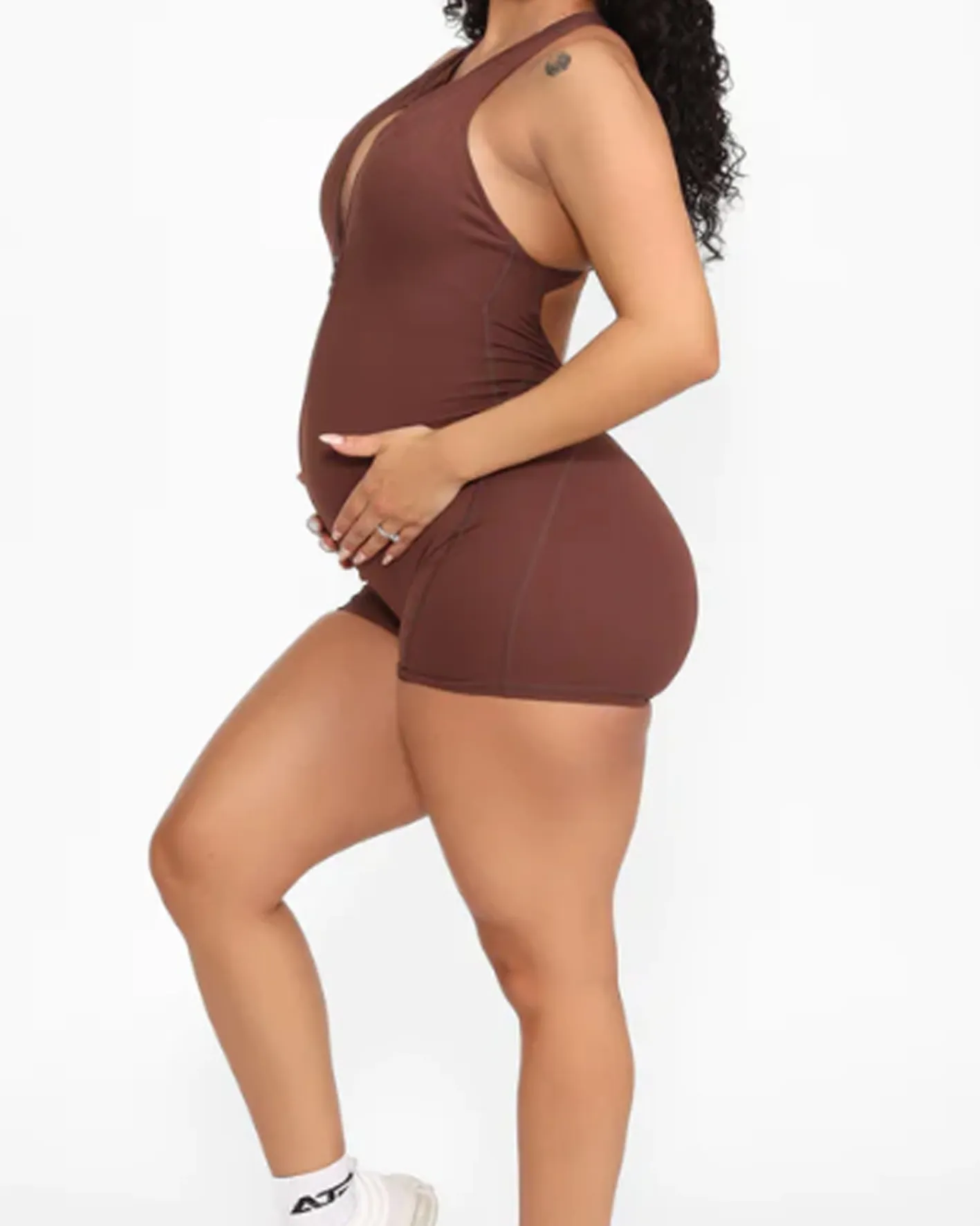 Stretch Front Zip Yoga Jumpsuit（Pre-Sale）