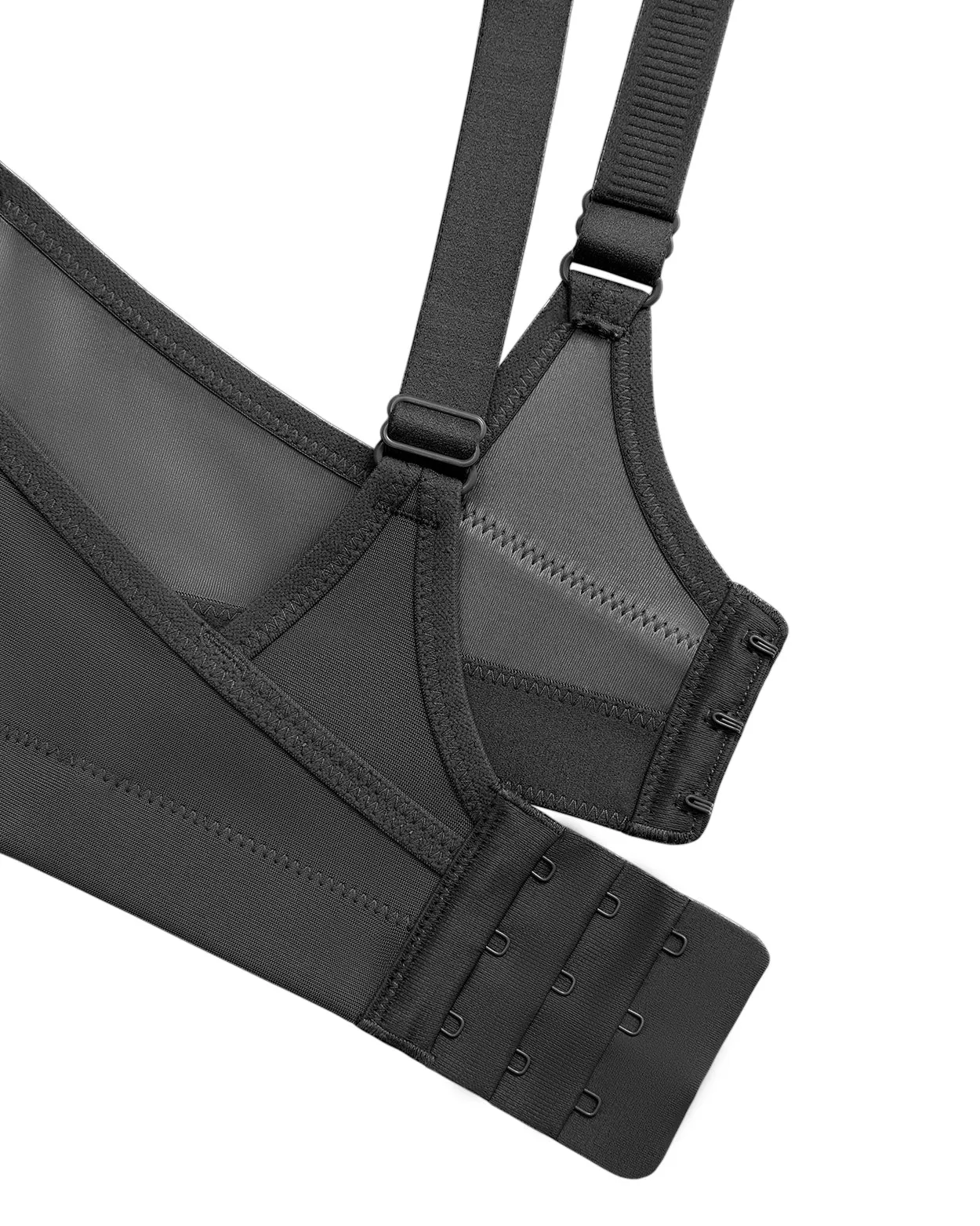 Sujetador deportivo sólido de soporte alto