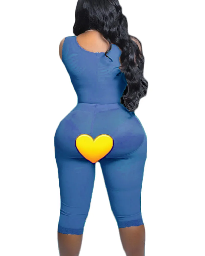 La compresión del brazo de soporte de cuerpo completo encoge la cintura con sujetador incorporado