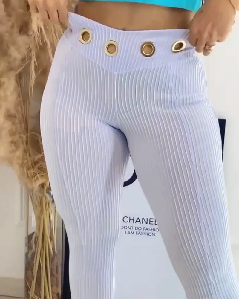 Textured Muscle Fabric Leggings (Pre-Sale)