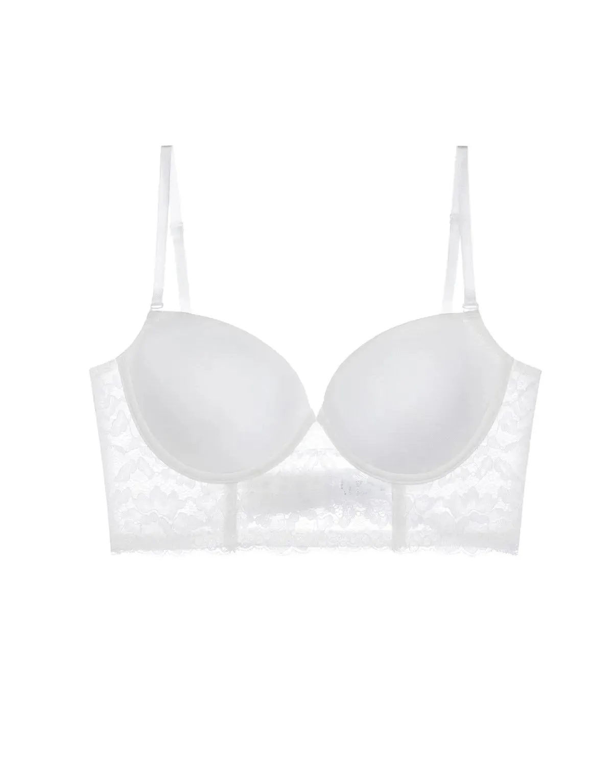 Sujetador con aros suaves Lace Beauty Back Wrap Chest Fixed Coaster Gather