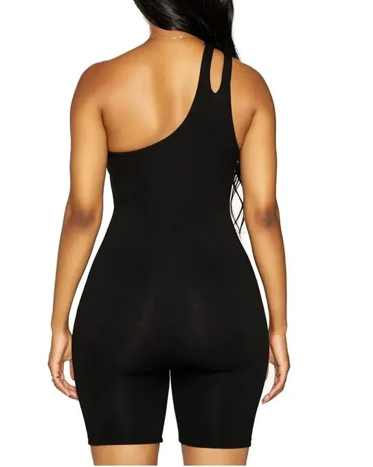 One-Shoulder Slim Hip-Lifting Sports Yoga Jumpsuit