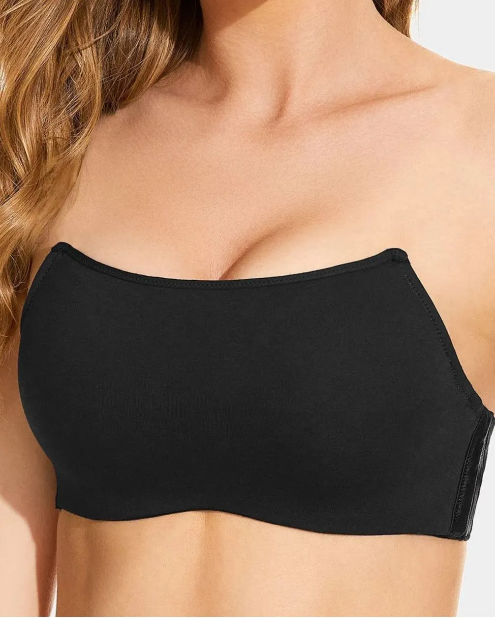 Sujetador de camiseta multiposición ajustable con aros Push Up