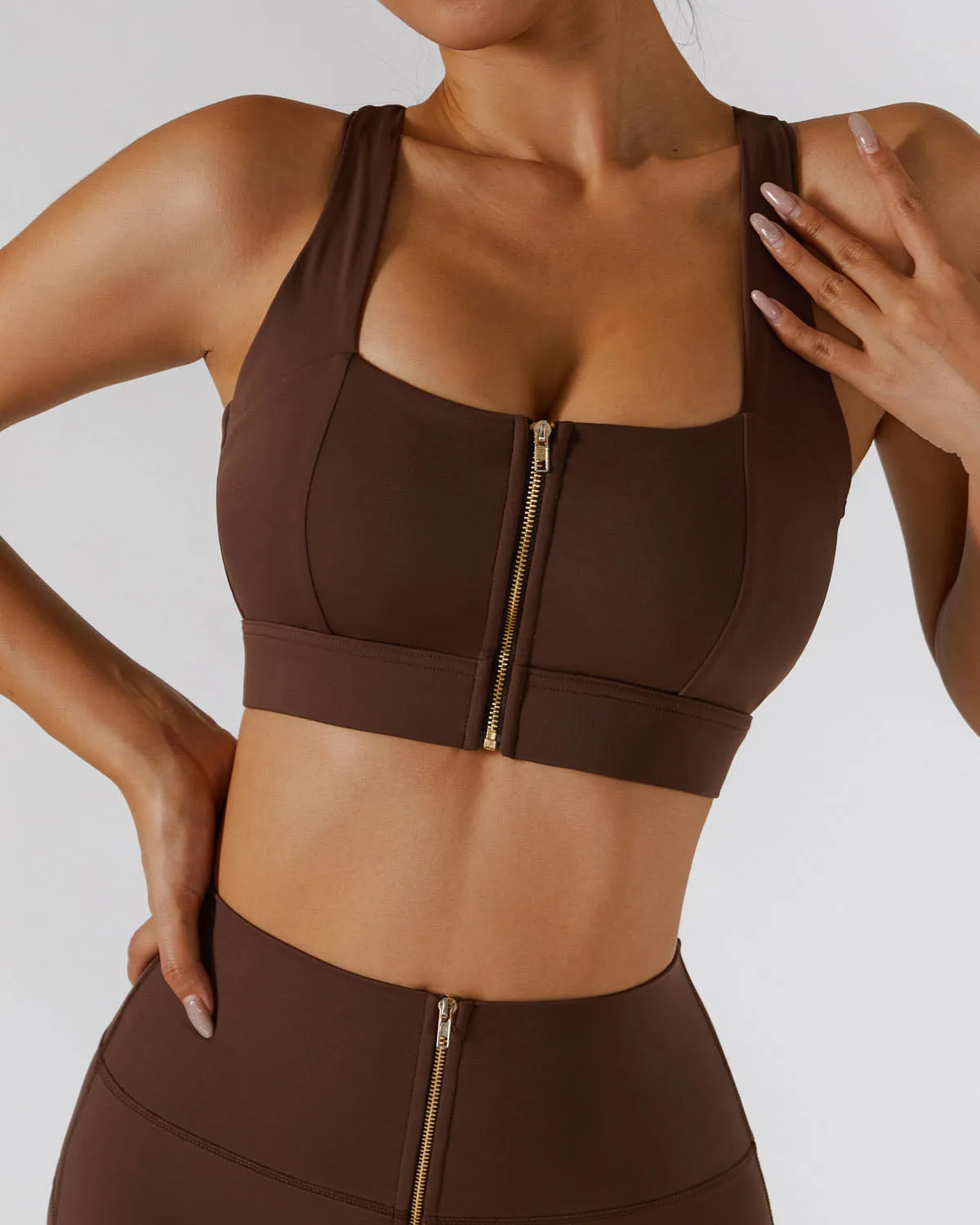 Chaleco de yoga con espalda hermosa a prueba de golpes Push Up Sujetador de fitness de alta resistencia