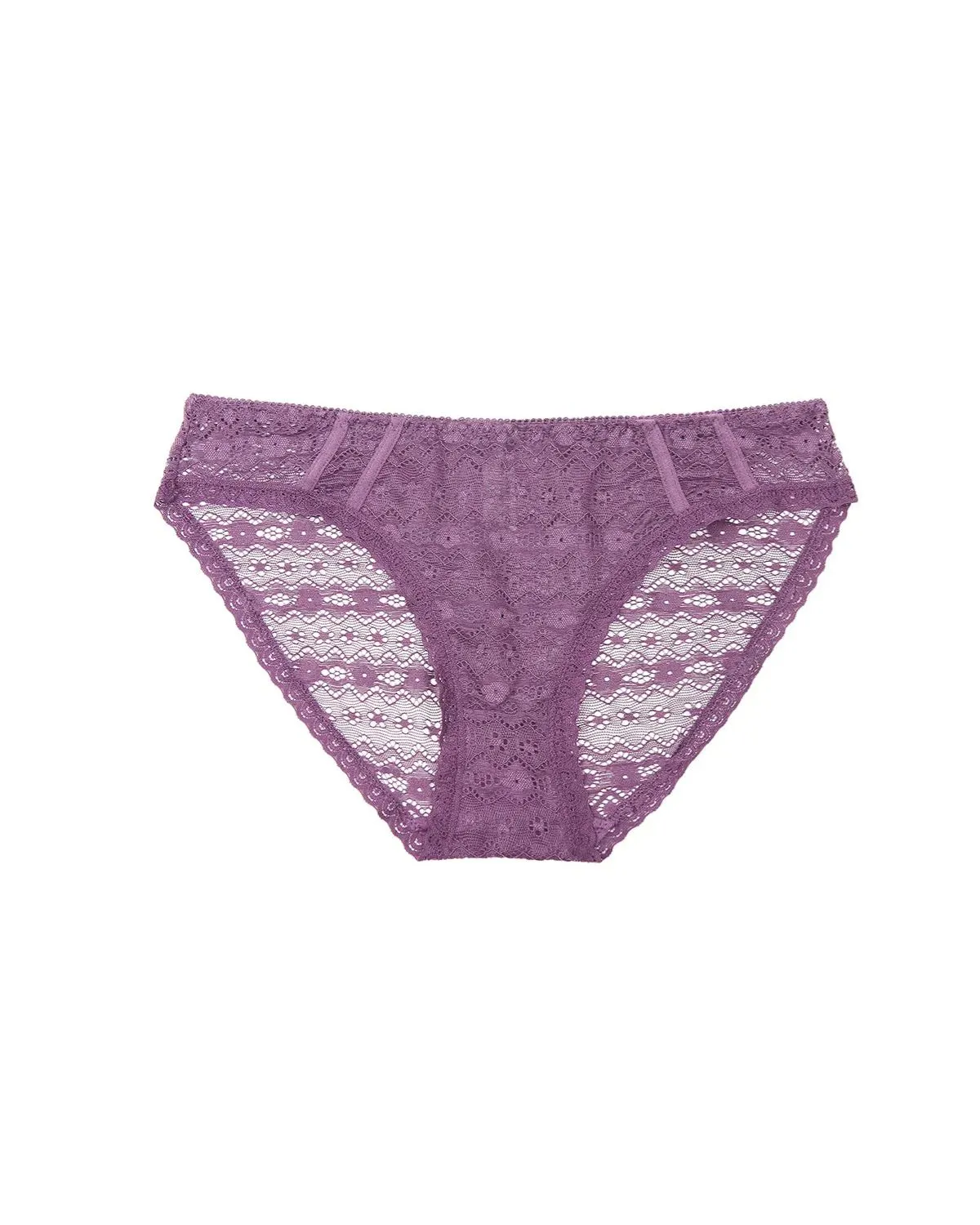 Nuevo Conjunto de ropa interior de encaje fino sin anillo de acero Relación lateral alta