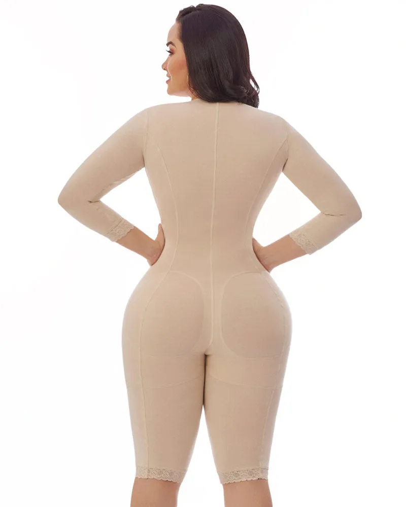 Faja post quirúrgica larga entera algodón