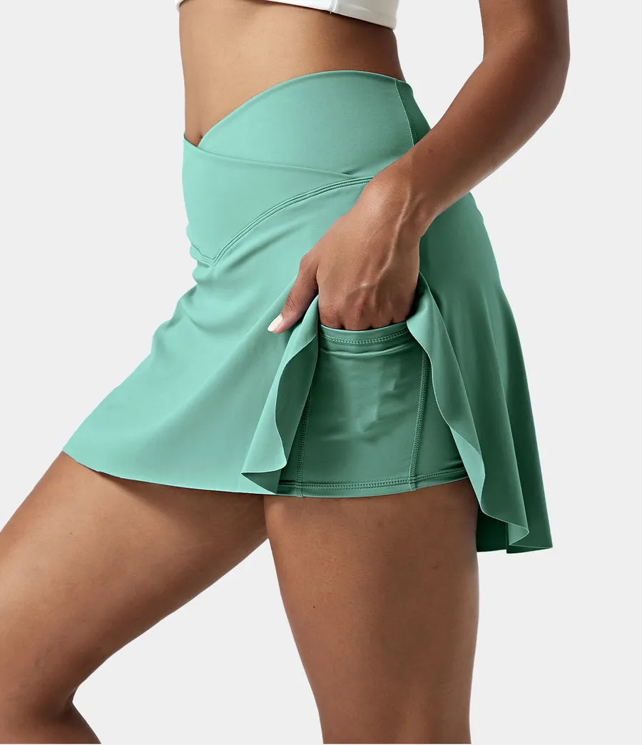 Side Pocket 2-in-1 Tennis Skirt