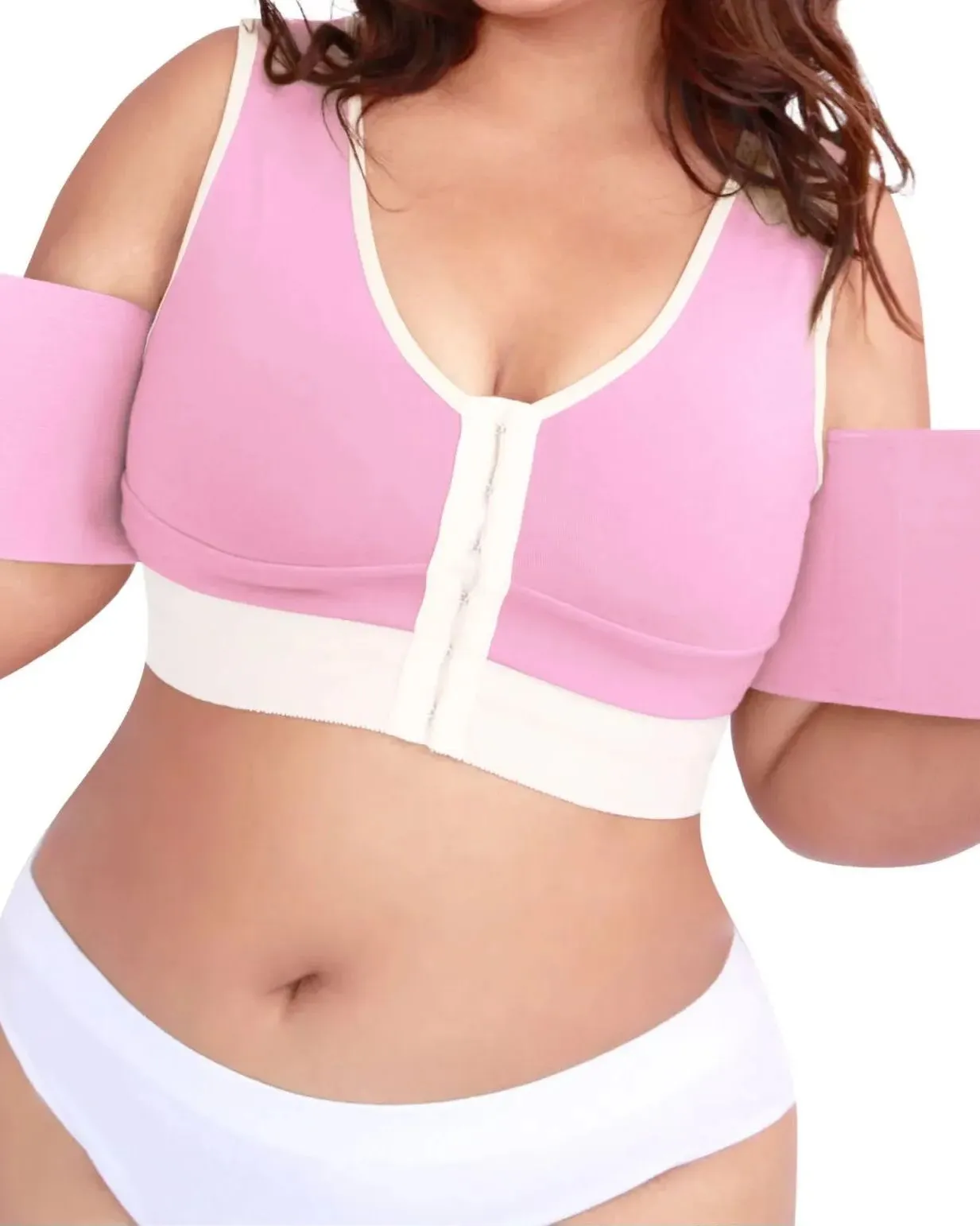 Womens' Front Closure Post-Surgery Posture Corrector Bra