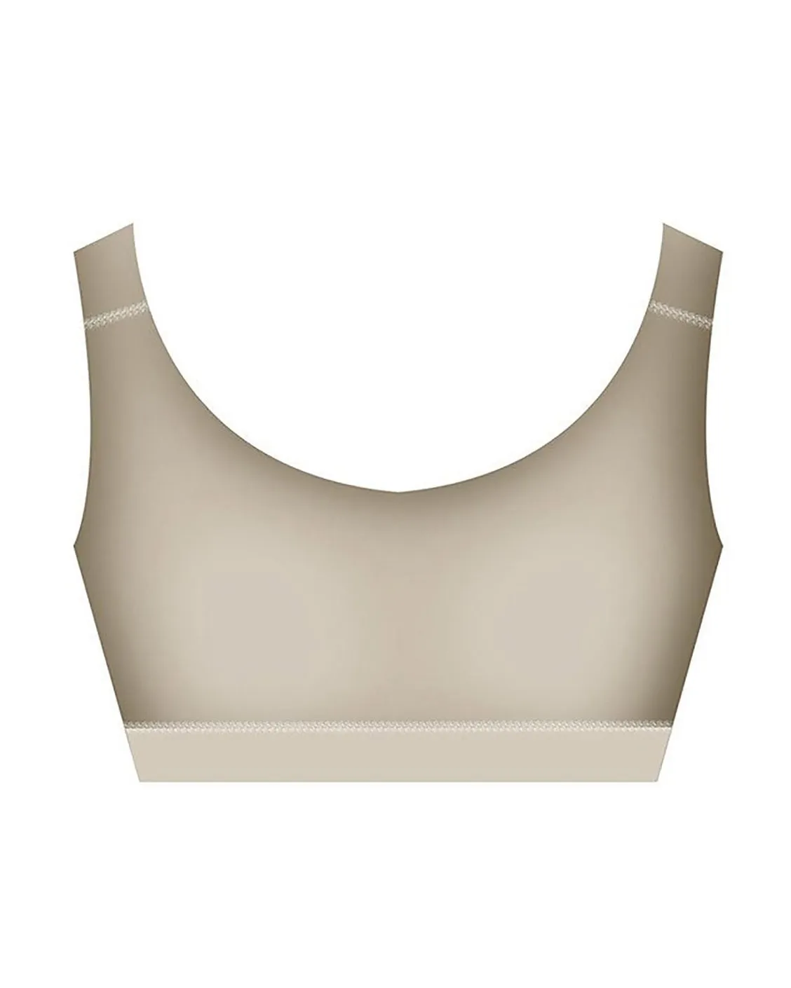 Top sin mangas con botones para mujer