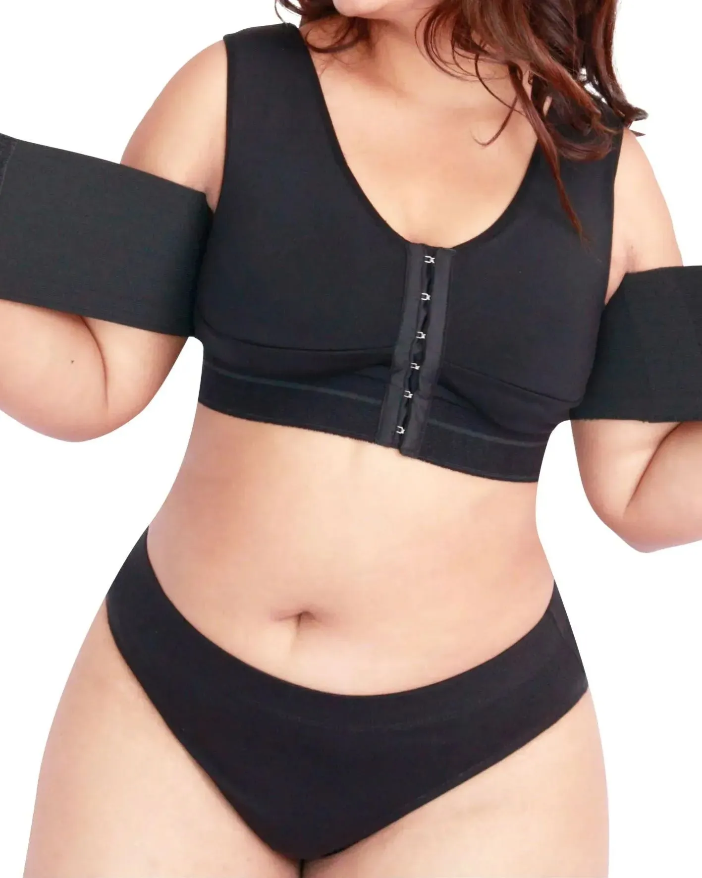 Womens' Front Closure Post-Surgery Posture Corrector Bra